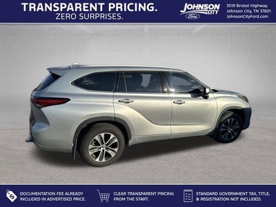 2022 Toyota Highlander AWD XLE 4DR SUV