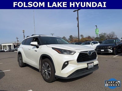 2021 Toyota Highlander Hybrid XLE 4DR SUV