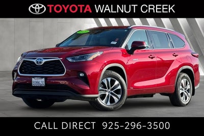 2021 Toyota Highlander Hybrid AWD XLE 4DR SUV