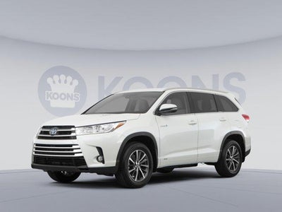 2017 Toyota Highlander Hybrid AWD XLE 4DR SUV