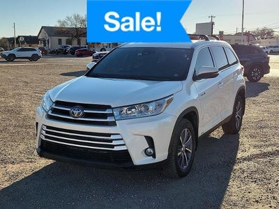 2019 Toyota Highlander Hybrid AWD XLE 4DR SUV