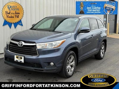 2015 Toyota Highlander AWD XLE 4DR SUV