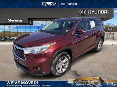 Photo of a 2015 Toyota Highlander AWD XLE 4DR SUV for sale