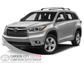 2015 Toyota Highlander with Silver Sky Exterior
