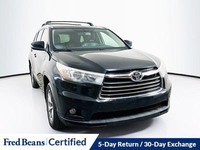 2015 Toyota Highlander AWD XLE 4DR SUV