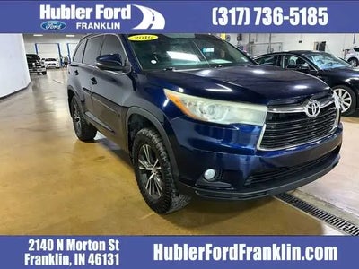 2016 Toyota Highlander AWD XLE 4DR SUV
