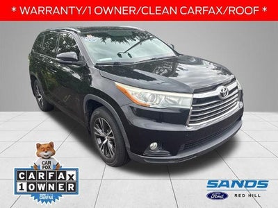 2016 Toyota Highlander AWD XLE 4DR SUV