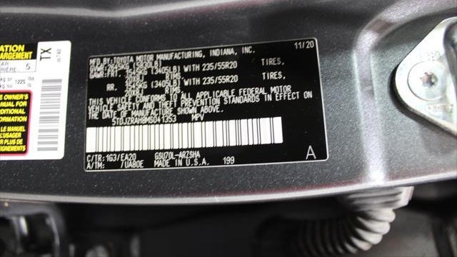 2021 Toyota Highlander XSE