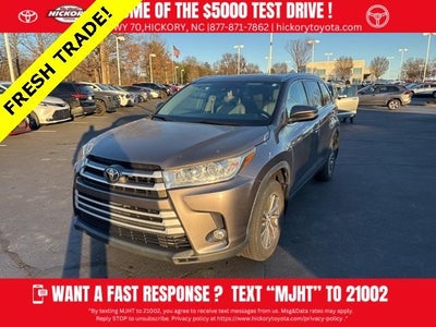 2019 Toyota Highlander AWD XLE 4DR SUV