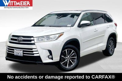 2017 Toyota Highlander AWD XLE 4DR SUV