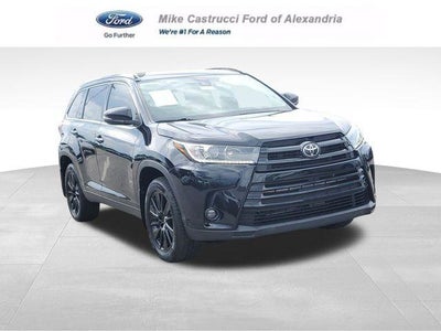 2019 Toyota Highlander AWD SE 4DR SUV