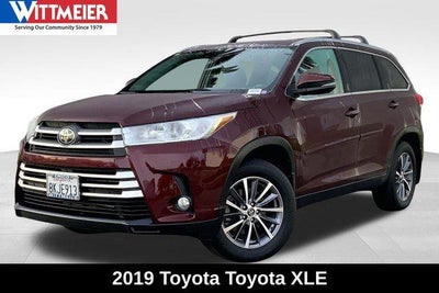 2019 Toyota Highlander AWD XLE 4DR SUV