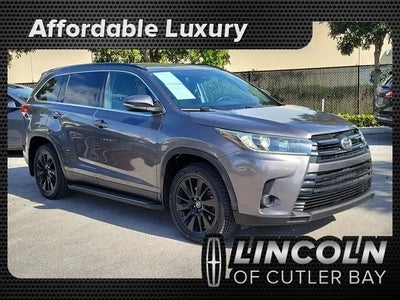 2019 Toyota Highlander AWD SE 4DR SUV