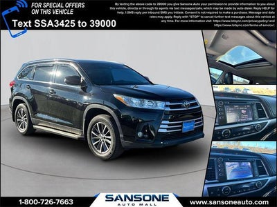 2019 Toyota Highlander AWD XLE 4DR SUV