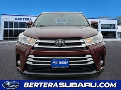 2019 Toyota Highlander AWD XLE 4DR SUV