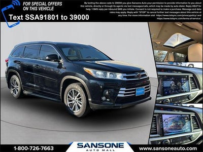 2018 Toyota Highlander AWD XLE 4DR SUV