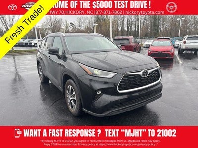 Photo of a 2025 Toyota Highlander Hybrid AWD XLE 4DR SUV for sale