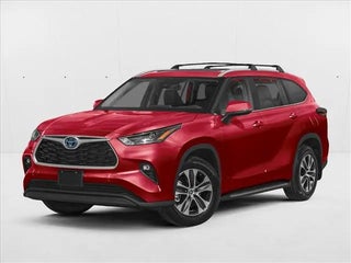 2026 Toyota Highlander Hybrid with Ruby Flare Pearl Exterior