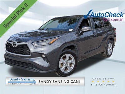 Photo of a 2023 Toyota Highlander LE 4DR SUV for sale
