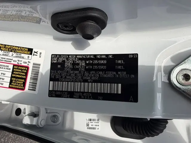 2023 Toyota Highlander - $42,495