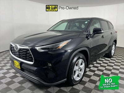 2023 Toyota Highlander LE 4DR SUV