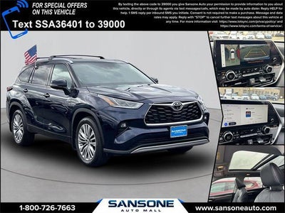 2024 Toyota Highlander Platinum 4DR SUV