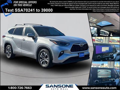 2023 Toyota Highlander AWD XLE 4DR SUV