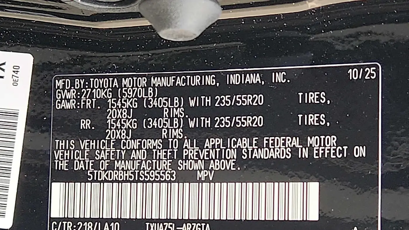 2026 Toyota Highlander Platinum