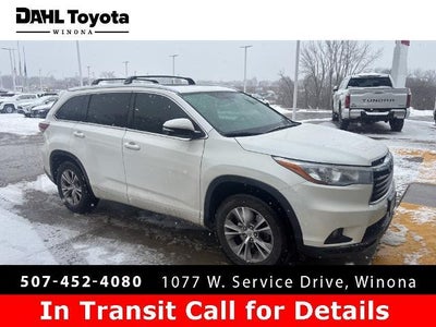 2015 Toyota Highlander XLE 4DR SUV