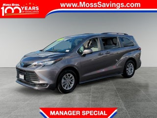 2022 Toyota Sienna with Predawn Gray Mica Exterior