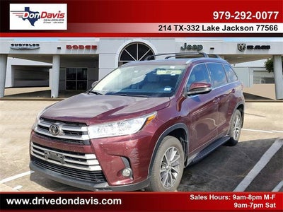 2018 Toyota Highlander XLE 4DR SUV