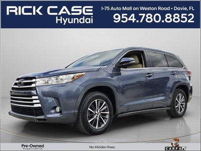 2018 Toyota Highlander XLE 4DR SUV