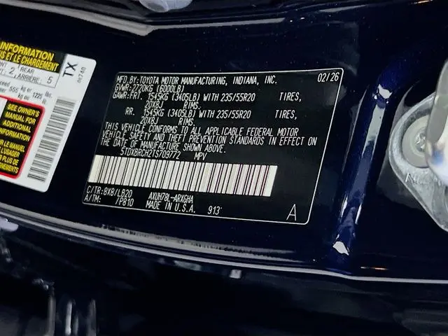 2026 Toyota Highlander - $54,800