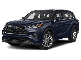 2022 Toyota Highlander Hybrid with Blueprint Exterior