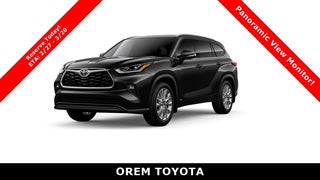 2026 Toyota Highlander Hybrid with Midnight Black Metallic Exterior