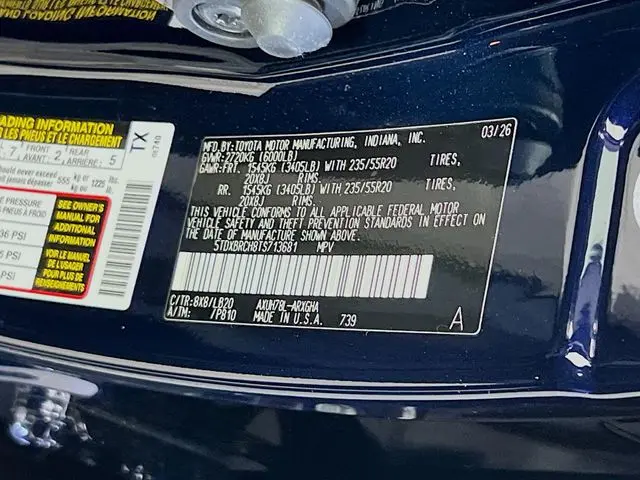 2026 Toyota Highlander - $54,900