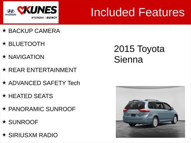 2015 Toyota Sienna - $9,995