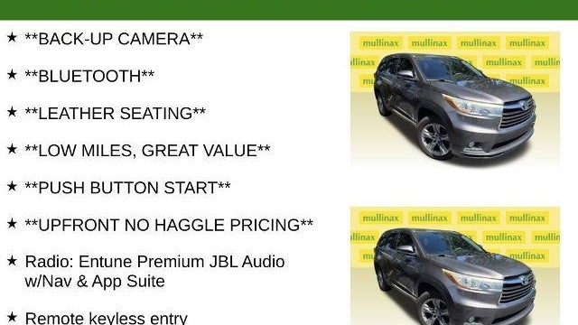 2014 Toyota Highlander Limited