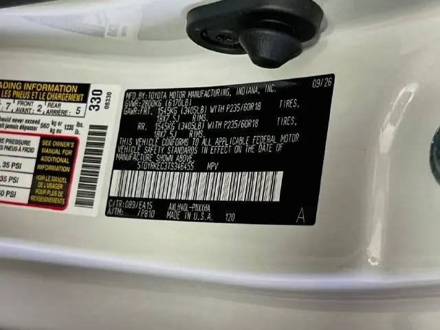2026 Toyota Sienna - $56,900