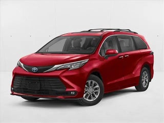 2026 Toyota Sienna with Ruby Flare Pearl Exterior
