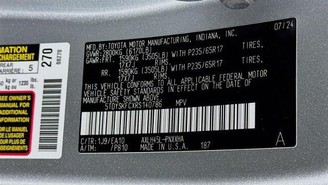 2024 Toyota Sienna XLE 7-Passenger