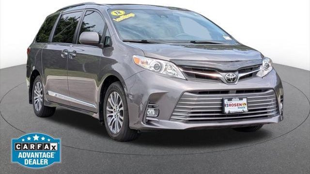 Preowned 2018 Toyota Sienna XLE 8-Passenger for Sale