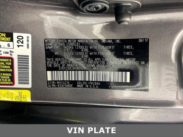 2017 Toyota Sienna - $18,280