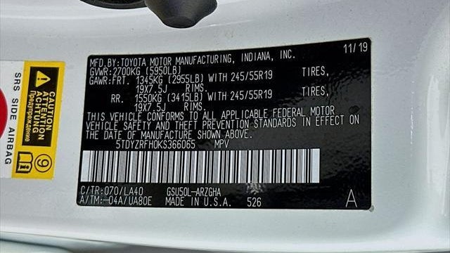 2019 Toyota Highlander Limited