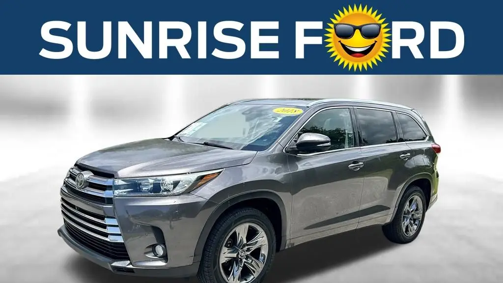 Preowned 2018 Toyota Highlander Limited for Sale