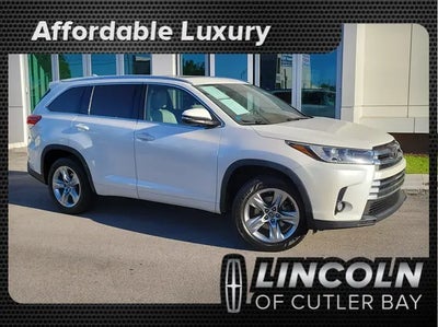 2019 Toyota Highlander Limited 4DR SUV