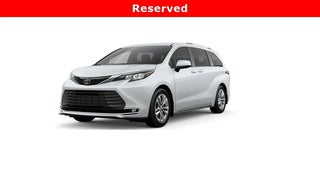 2026 Toyota Sienna with Wind Chill Pearl Exterior