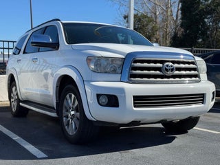2008 Toyota Sequoia with Super White Exterior