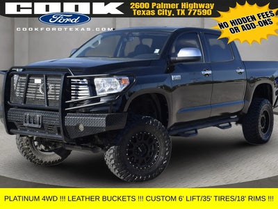 2015 Toyota Tundra 4X4 Platinum 4DR Crewmax Cab Pickup SB (5.7L V8 Ffv)