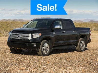 2014 Toyota Tundra 4X4 Platinum 4DR Crewmax Cab Pickup SB (5.7L V8 Ffv)